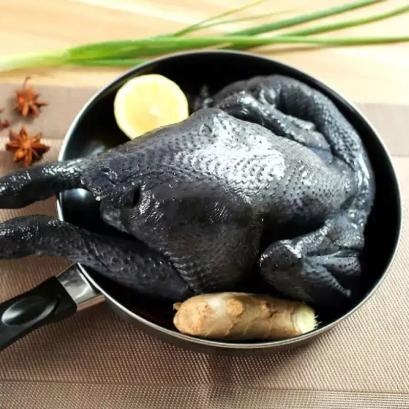 Gà Ác Tươi Sống Làm Sạch Size 200-300gr