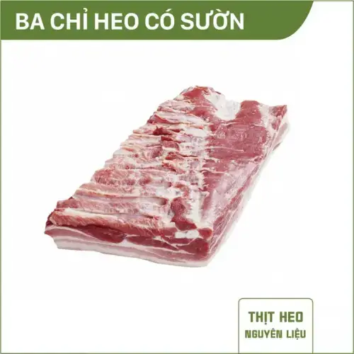 Ba Chỉ Heo Nguyên Tảng Đông Lạnh Giá Sỉ 