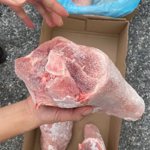 Khoanh Bắp Giò Heo Đông Lạnh Giá Sỉ